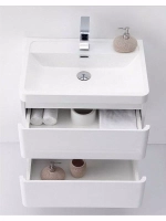 Тумба с раковиной Belbagno ANCONA-N 60 подвесная Bianco Lucido