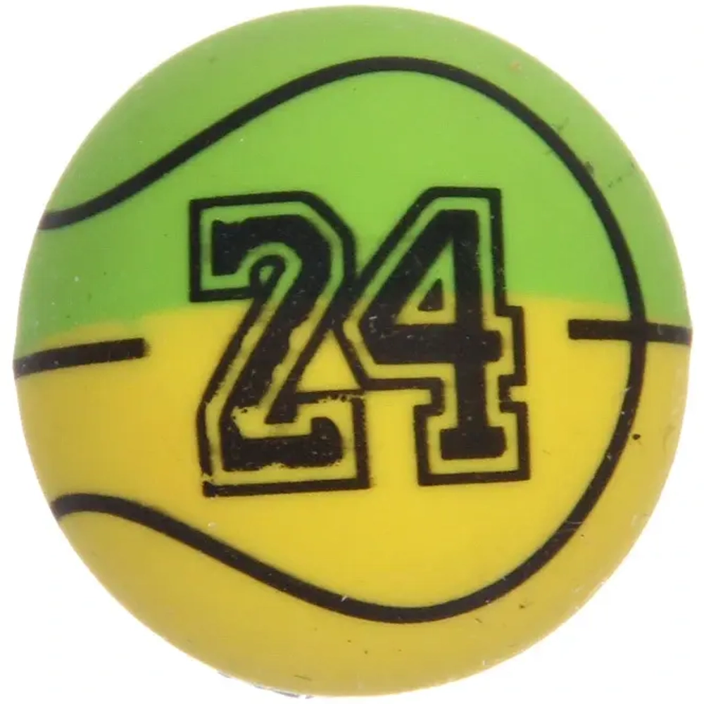 Мяч 27 мм «Баскетбол» каучуковый, микс СТИКЕР НА ВЛОЖЕНИЕ