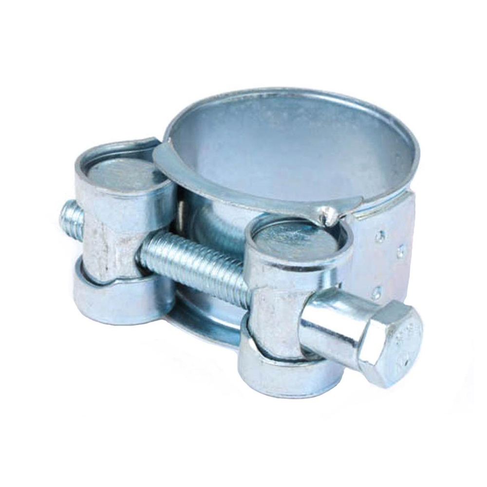 ХОМУТ ШАРНИРНЫЙ СТРОЙБАТ БЕЛЫЙ ЦИНК 29-31ММ 2ШТ