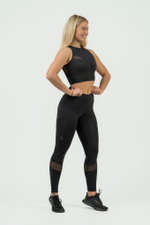 NEBBIA WOMEN'S COMPRESSION PUSH-UP TOP INTENSE MESH 842