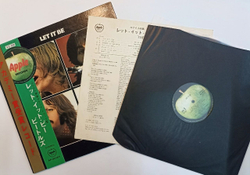 Винтажная виниловая пластинка The Beatles Let It Be (Japan 1971)