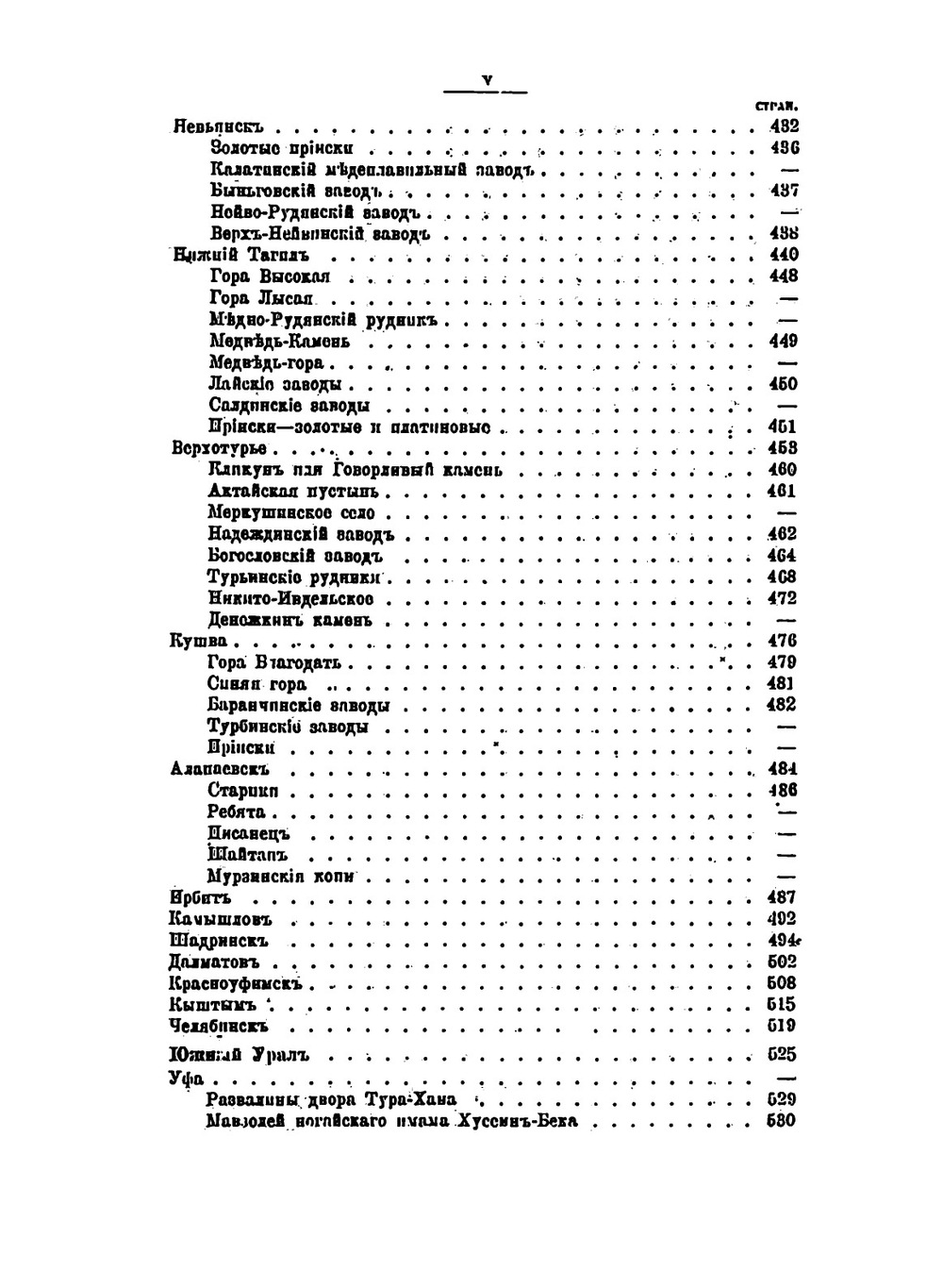 Уралъ Сѣверный, Средній, Южный. Справочная книга | Ф. Доброхотов