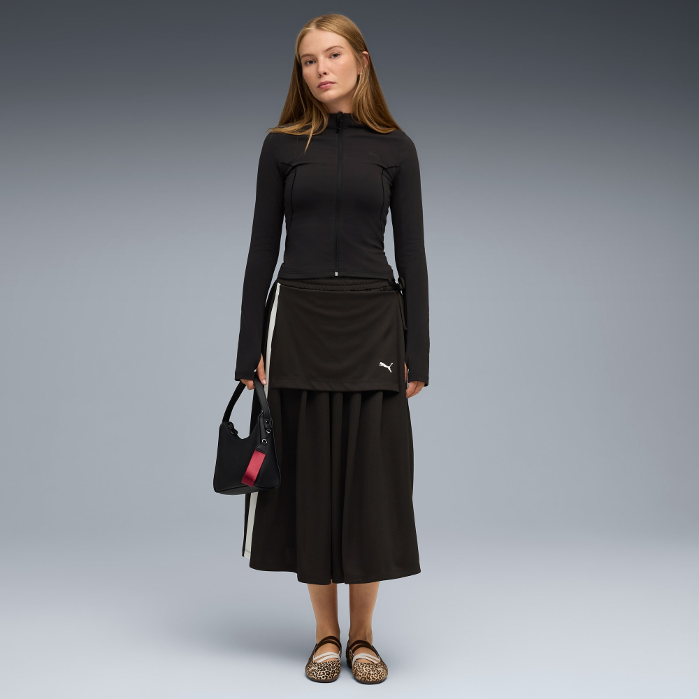 PUMA Женские кроссовки-балетки Speedcat Wild, леопардовый