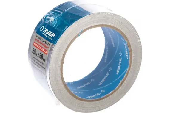 Лента алюминиевая Зубр 50мм*25м 20424