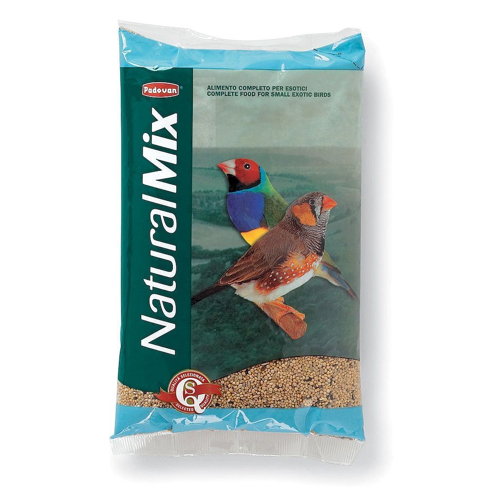 Padovan NATURALMIX Esotici комплексный корм для маленьких экзотических птиц 1кг