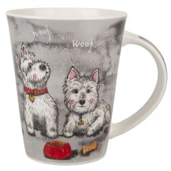 Кружка "Собака" v=350 мл (min12) (транспортная упаковка)