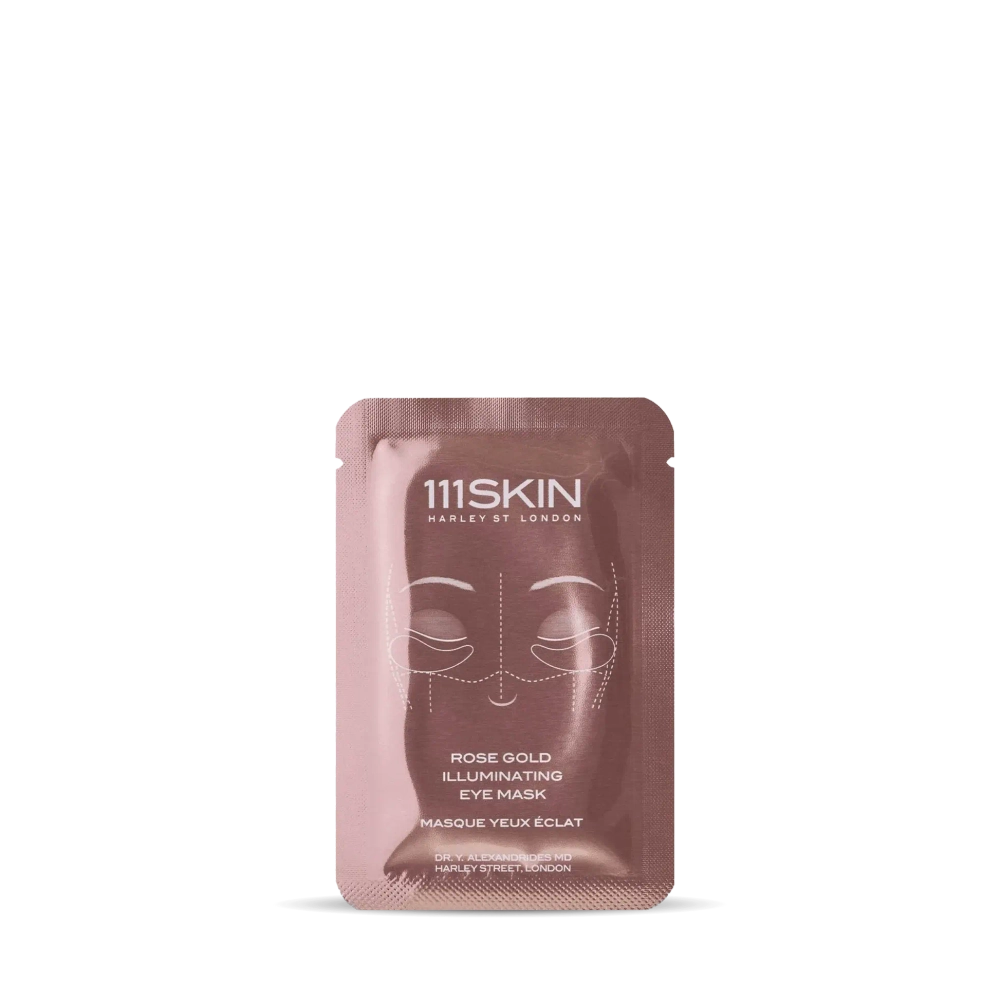 МАСКА-ПАТЧИ С ЭФФЕКТОМ СИЯНИЯ ROSE GOLD (8шт) 111SKIN