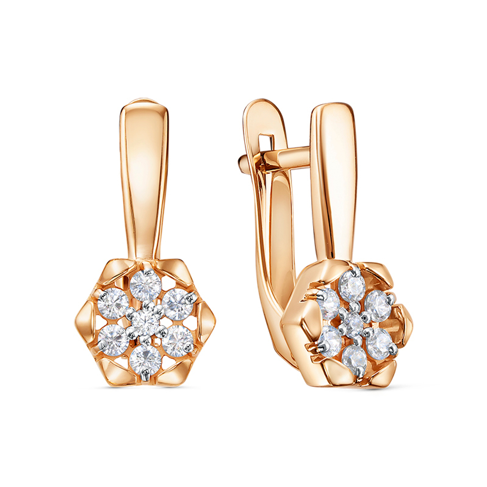 Серьги из золота 585 пробы