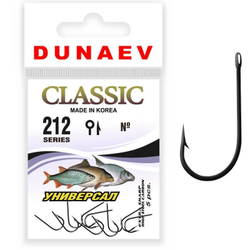 Крючок Dunaev Classic 212 #16 (упак. 9 шт)
