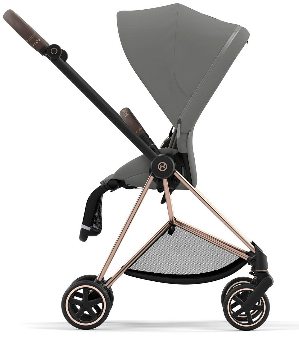 Прогулочная коляска Cybex Mios III Rosegold complete Mirage Grey