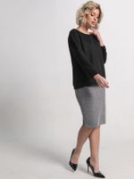 Костюм с юбкой Совершенство форм (черно-серый) К15292-10М LT Collection