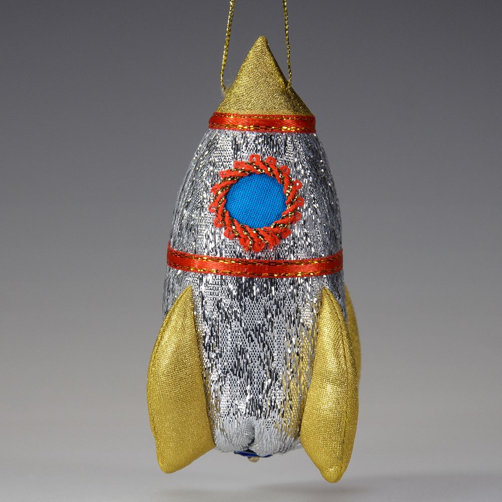 Ёлочная игрушка Ракета