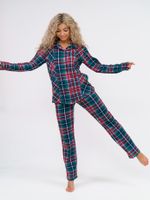 852 Пижама "Зеленая клетка" SveTekst (Акция)