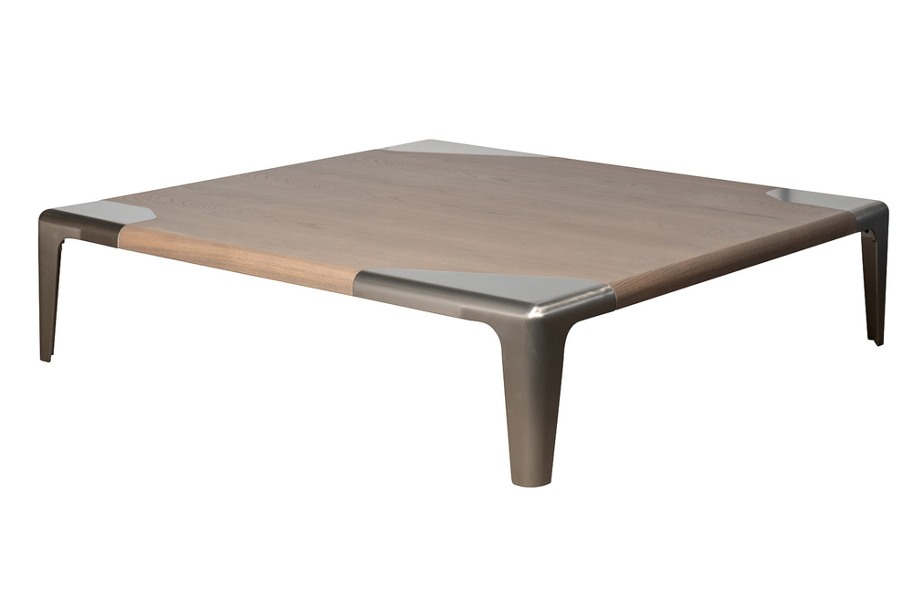 Стол журнальный 140х140х35 Garda Decor Smooth