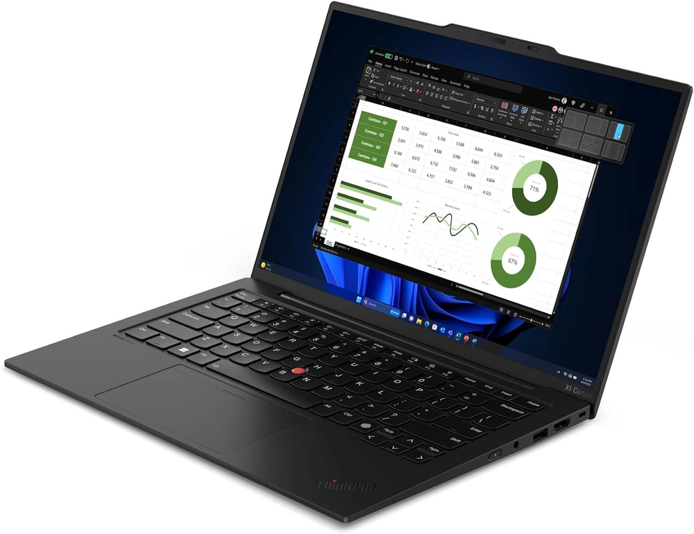 Ноутбук  Lenovo ThinkPad X1 Carbon G12 14 ", Core Ultra 7, 16 Гб RAM, 1 Тб SSD, Arc graphics, Черный