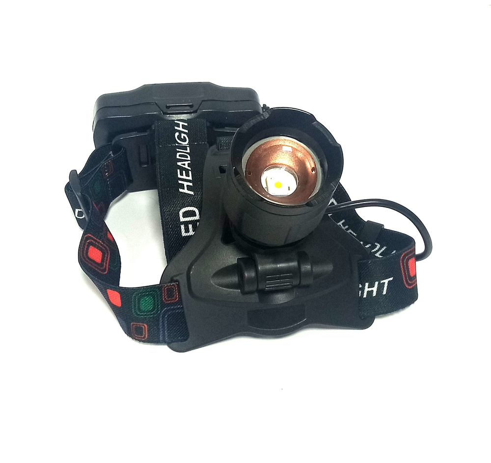 Фонарь налобный, яркий Огонь HT-260-GT100