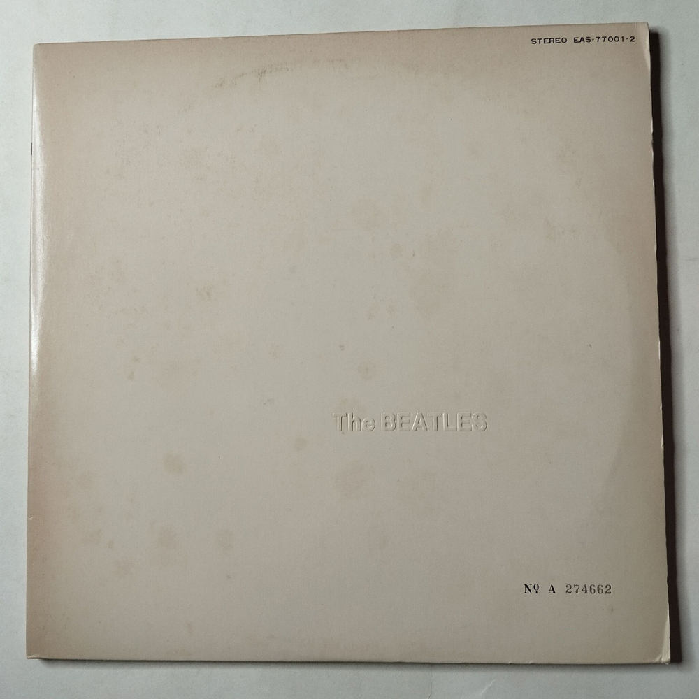 Винтажная виниловая пластинка LP The Beatles Whitre Album (Japan 1976) (No Obi) Blackbird
