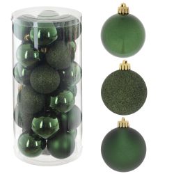 GAEM Набор из 24шт Украшение новогоднее "Шар", D 6 см, L14,5 W14,5 H30,5 см
