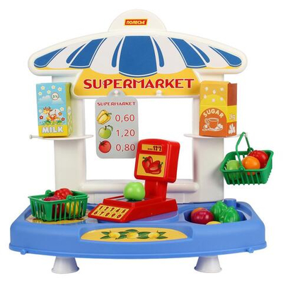 Игровой модуль настольный "Супермаркет "Алеся" пакет (Полесье)