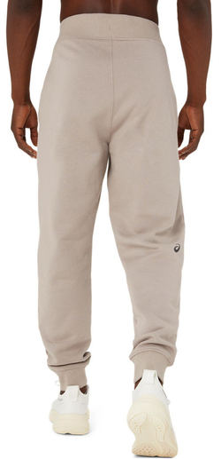Мужские теннисные штаны Asics Logo Sweat Pant - moonrock/Графит grey