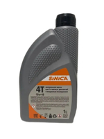 Масло SINICA минеральное 4-х тактное 10w-40, 1 л, с возд. охл.