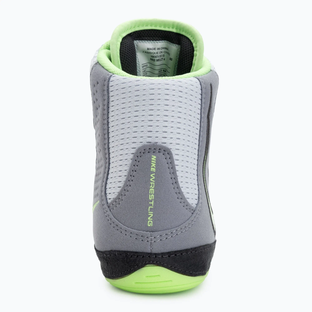 Борцовки Nike Inflict 4 football grey/lime blast/anthracite/white