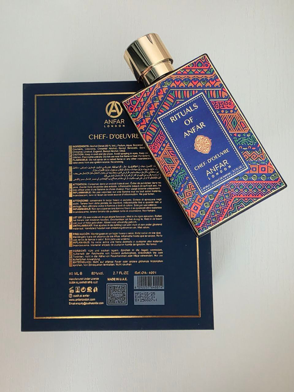 Rituals of Anfar Chef-Doeuvre, 80 ml (для женщин)