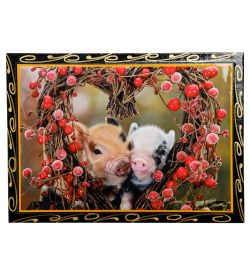 ШК-11/11-A Шкатулка в технике декупаж (10х14х4)