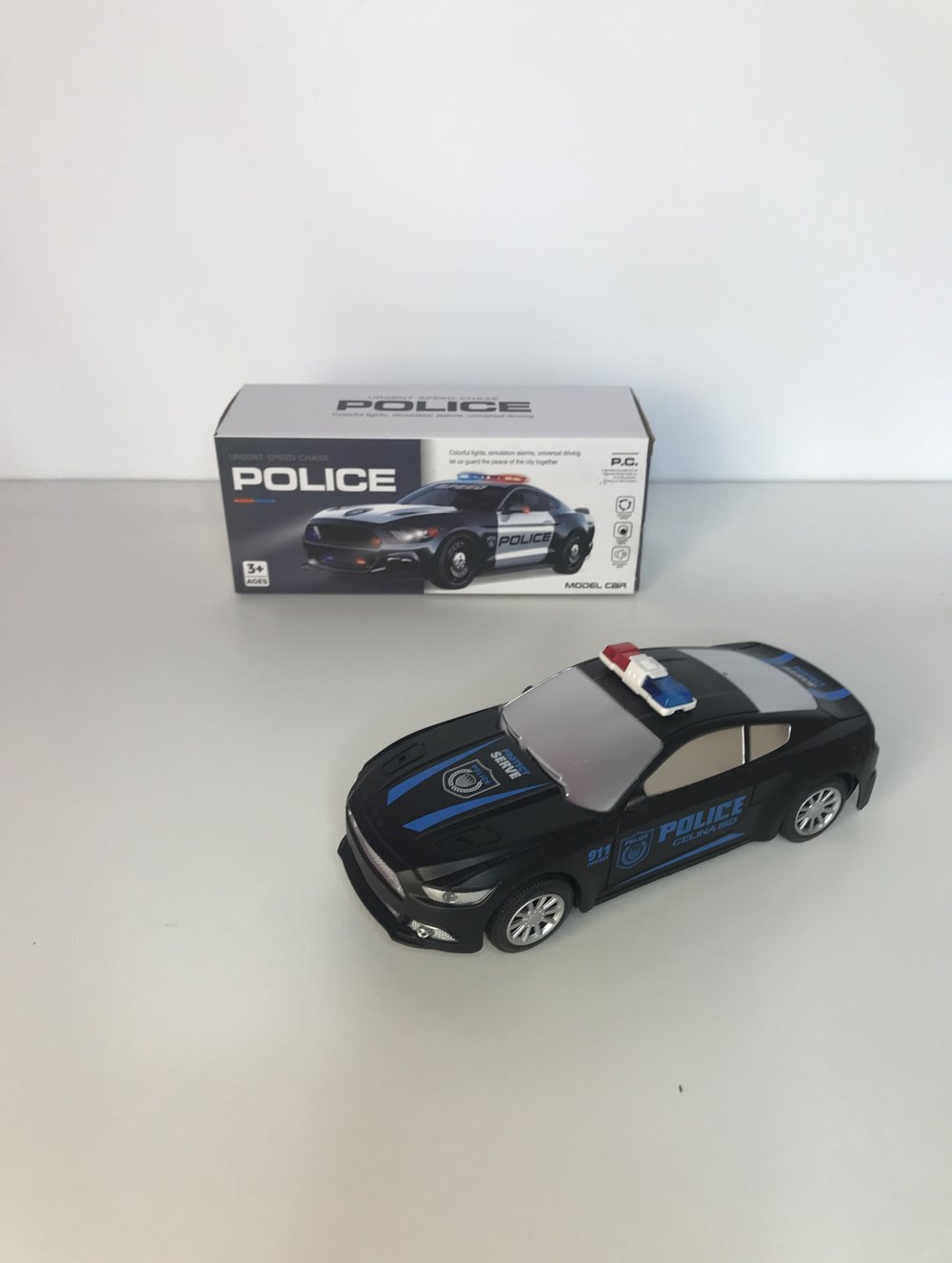 Машинка на батарейках со светом и звуком ( 2207-3)