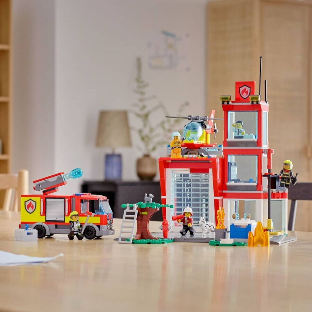 Конструктор LEGO City 60320 Пожарная часть