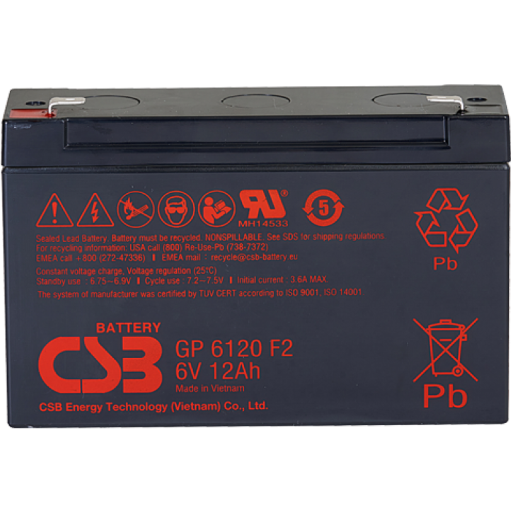 Аккумулятор CSB GP1272 F2 (12V25W)