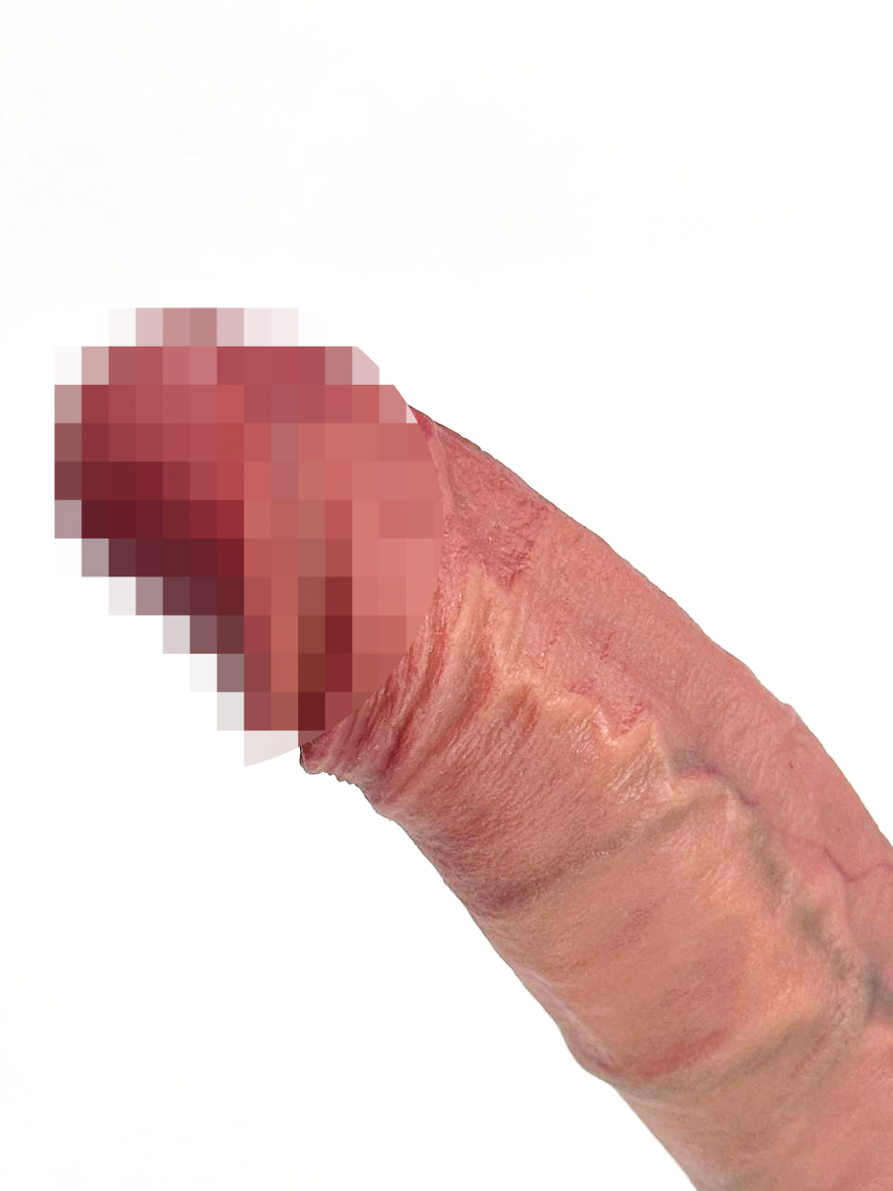 Фаллоимитатор на присоске с мошонкой с фиксацией формы №56S SGAN 4.2X20.5, телесный (15 рабочая длина)