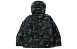 A Bathing Ape Space Camo Military Loose Fit Худи Down Куртка