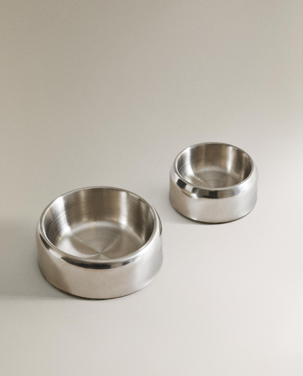 Zara Home миска из нержавеющей стали, цвет серебристый, 15 см
