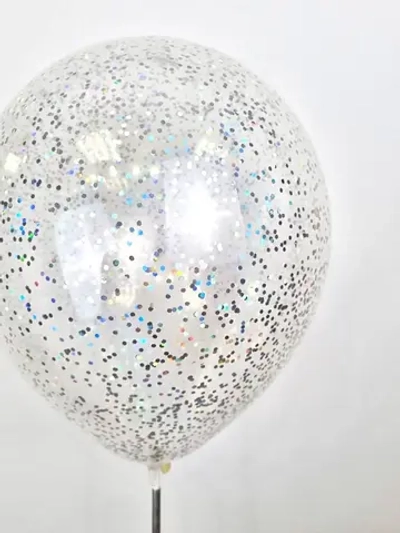 Конфетти серебро