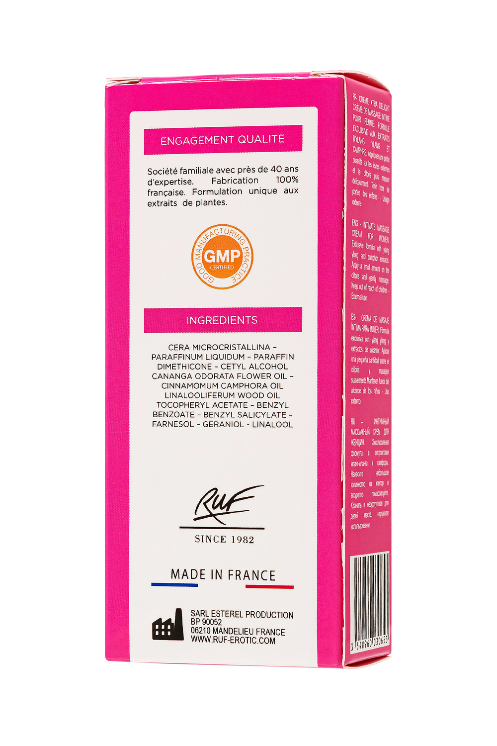 Стимулирующий крем для женщин RUF Xtra Delight 30 мл