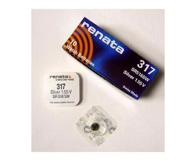 Элемент питания Renata  R317 (SR516SW) BL1