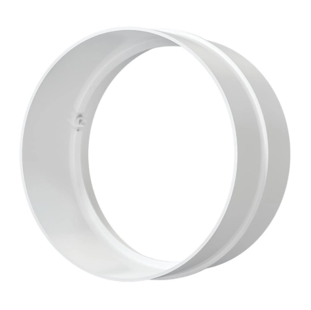 Соединитель для круглых каналов Era 12,5СКП, d=125 мм без клапана