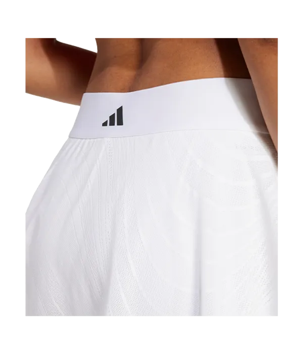 Юбка для падел Adidas Pro Blanco 2025 белая