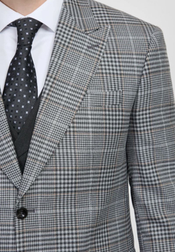 Мужской классический костюм (серый) А31