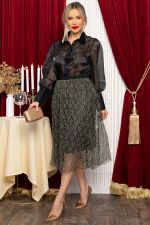 Юбка Сама Нежность (черная) Ю14755-7М LT Collection