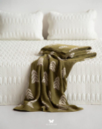 Плед Crimson Sofa Shawl Olive 200 × 250 см 130220336 Иран