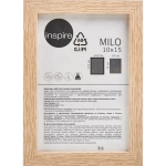 Рамка Inspire Milo 10x15 см цвет дуб
