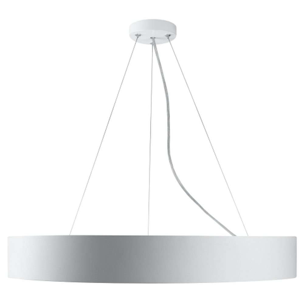 Светильник LED ЭРА Geometria SPO-134-W-40K-056 Ring 56Вт 4000К 4200Лм IP40 800*80 белый подвесной драйвер внутри | Декоративные светильники Geometria