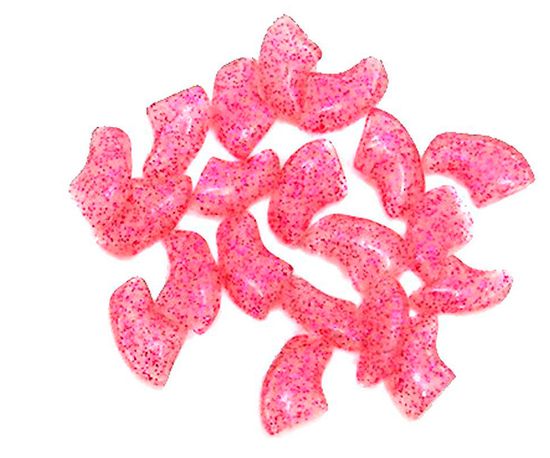 Антицарапки накладные коготки Glamour Paws/Гламурные лапки Розовые с блестками S