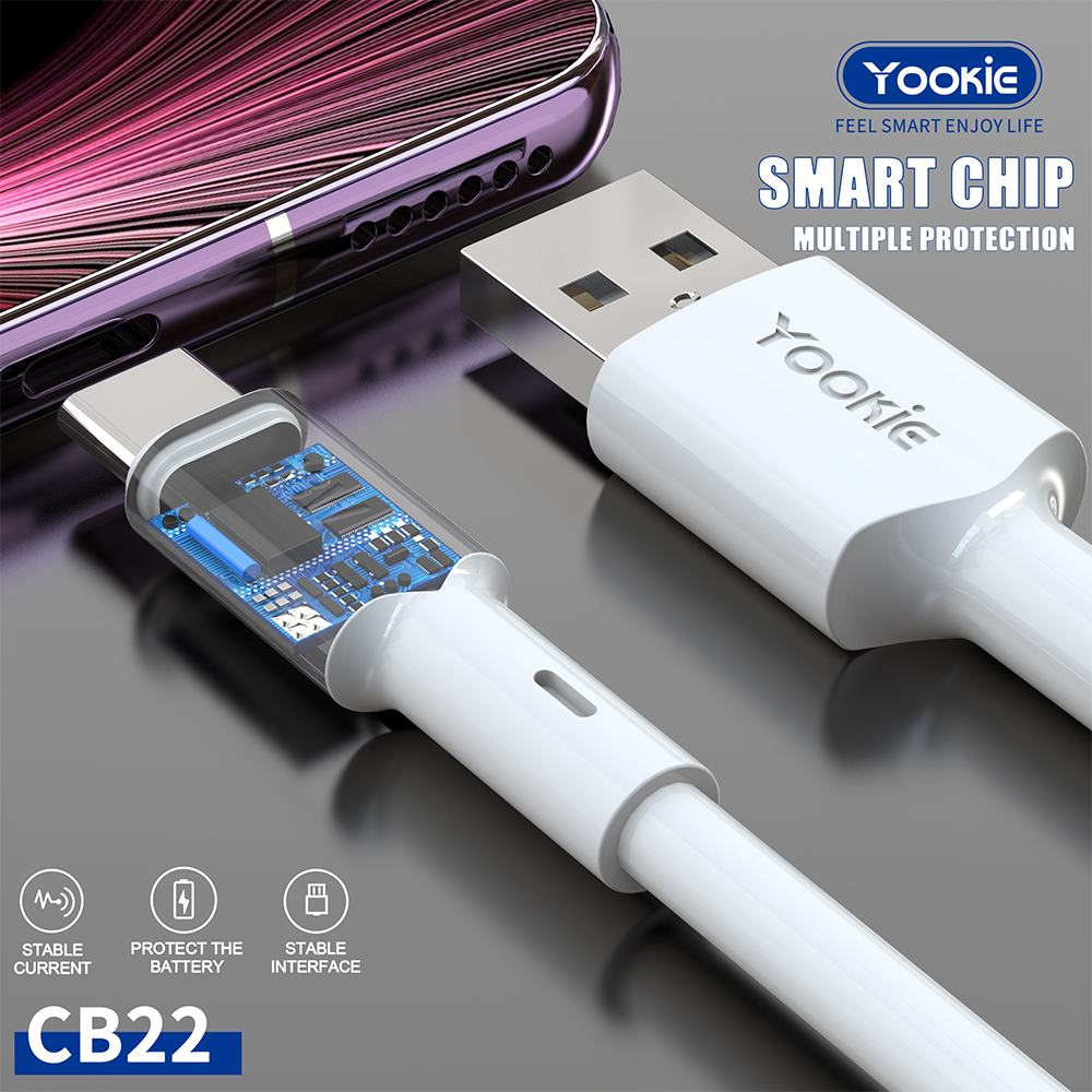 Кабель Yookie CB22-2M USB - Type C