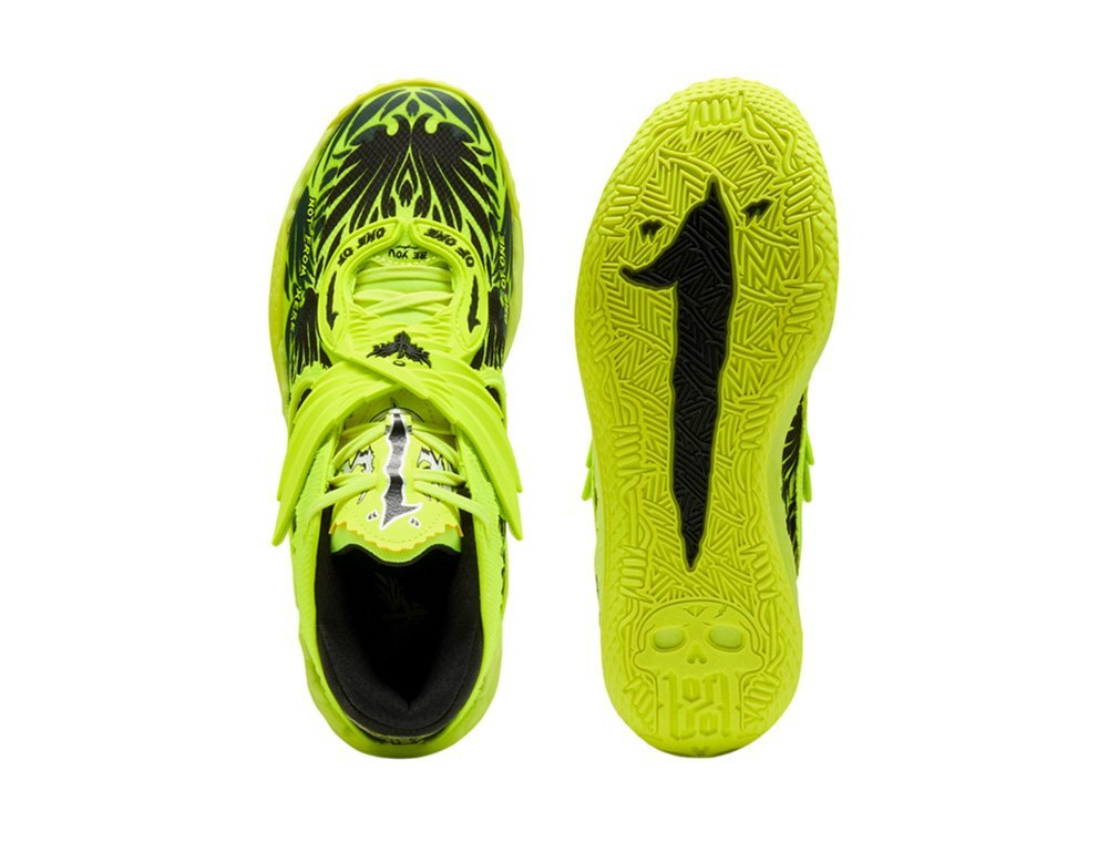 Баскетбольные кроссовки Puma MB.05 Voltage Yellow Alert-Puma Black shoes