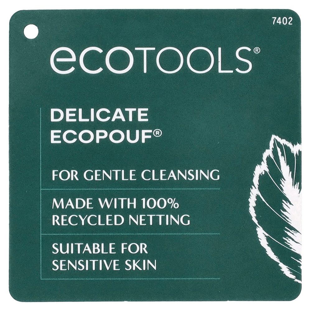 EcoTools, Delicate EcoPouf®, 1 спонж