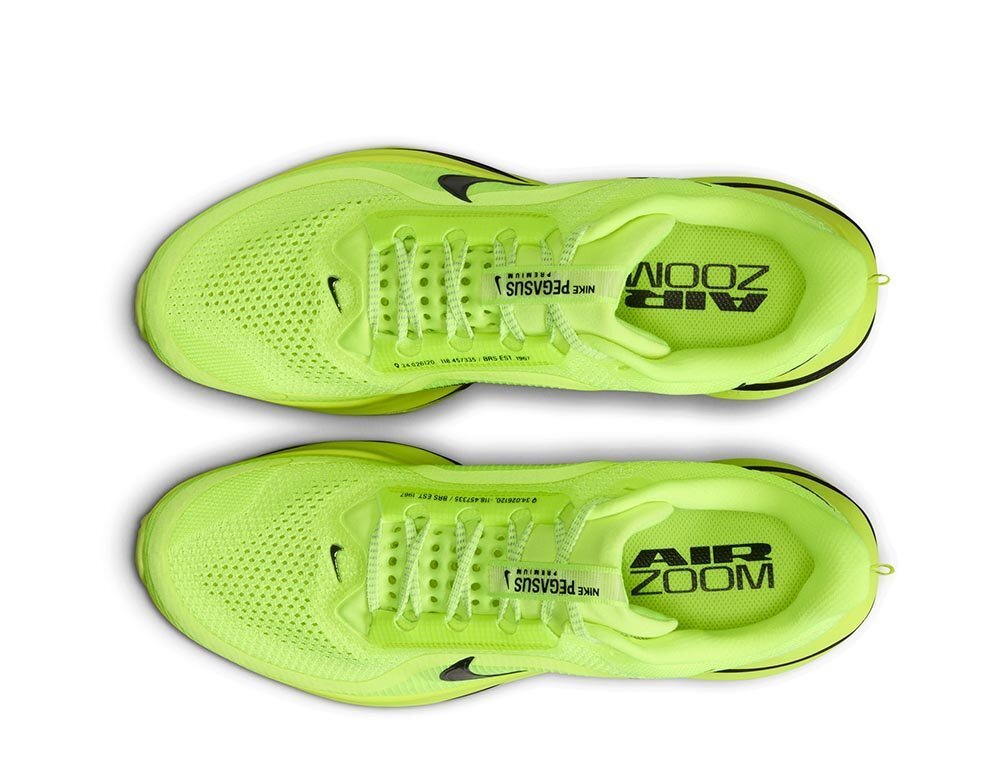 Кроссовки для бега мужские Nike Pegasus Premium Лимонно-черные