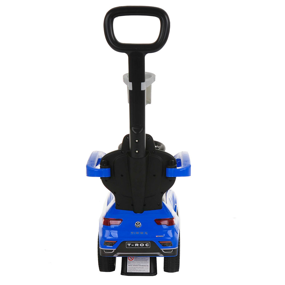 NINGBO PRINCE Каталка Volkswagen (ручка, бампер, подставка для ног) Blue/Синий